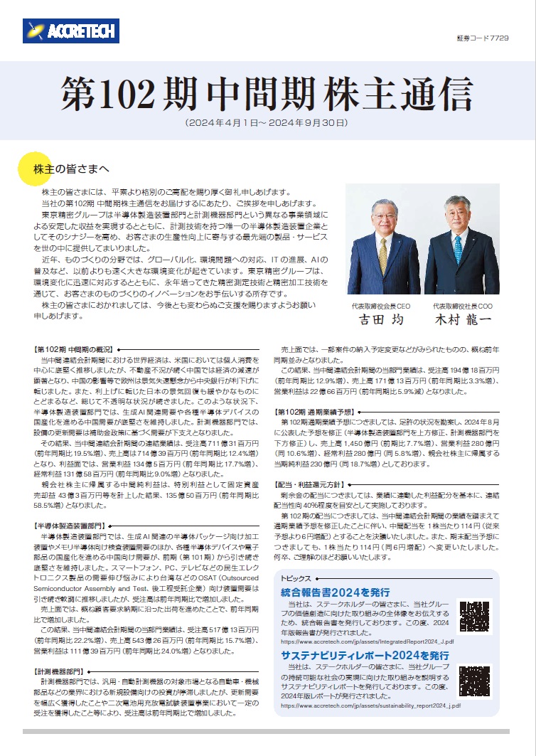 Investor's Notes